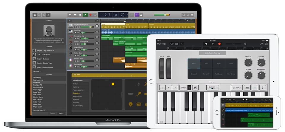 Delete garageband instruments and lessons